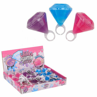 CSILL&Aacute;MOS SLIME GYŰRŰK DISPLAY-BEN (24 db)