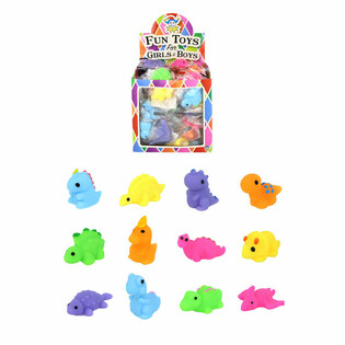 SQUISHY DINOSZAURUSZOK ZS&Aacute;KBAMACSK&Aacute;HOZ - DISPLAY (96 db)