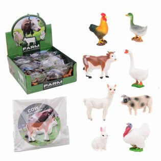 ANIMAL WORLD - Farm&aacute;llatok displayben (36 db)