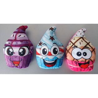 Pl&uuml;ss Cupcake / Muffin - Vegyes Sz&iacute;nek (24 db)