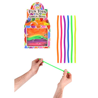 Ny&uacute;jthat&oacute; Kukacok Stretchy Strings - Vegyes Sz&iacute;nekben - Kijelzőben (144 db)