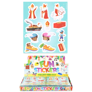 FUN STICKERS &ndash; SINTERKLAAS MODELL (120 db)
