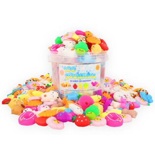 Mix Squishy figur&aacute;k v&ouml;d&ouml;rben (100 db)