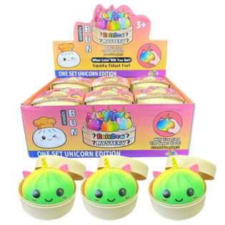 RAGE - Squishy Bun Dumplings NAGY - UNIKORNIS KIAD&Aacute;S (8,5 x 8,5 x 7,5 cm) (12 db)