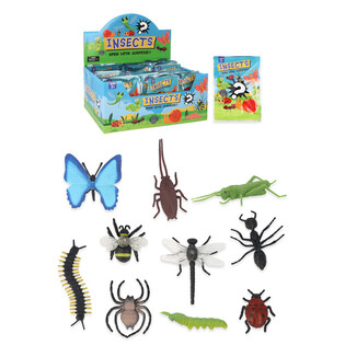 Blindbag / Meglepet&eacute;s tasak rovarok (60 darabos display)