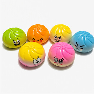 RAGE - Squishy Dumplings NAGY (Afm. 9 x 9 x 4 Cm) - Viral 2026 Fidget Toy - FEJPARTONNAL (24 db)