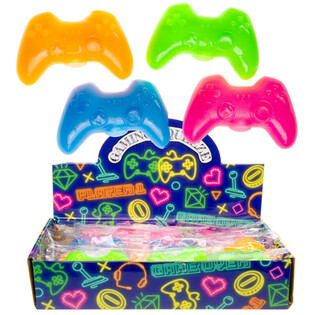 SQUEEZE GAMEPAD - VEGYES NEON SZ&Iacute;NEK - BEMUTAT&Oacute;DOBOZBAN (12 db)