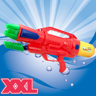 XXL VÍZIPISZTOLY - SUPER SOAKER VÍZIPISZTOLY - MÉRET: 63.5 x 10 x 26 CM - DUPLA LÖVÉSES VÍZIPISZTOLY (1 db)