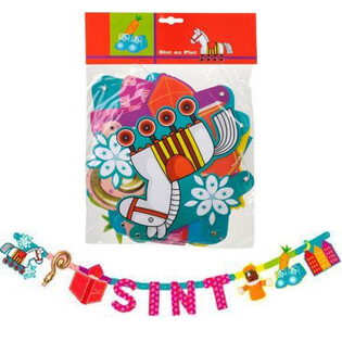 MIKULÁS ÉS PIET GIRLAND - HOSSZ 1,5 M (12 db)