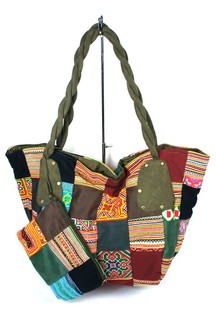 B-FAIR Patchwork T&aacute;ska Nagy Z&ouml;ld (1 db)