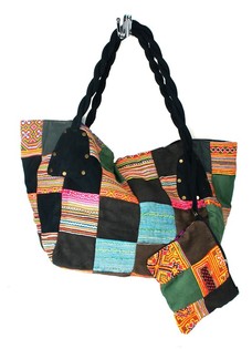 B-FAIR PATCHWORK T&Aacute;SKA NAGY FEKETE (1 db)