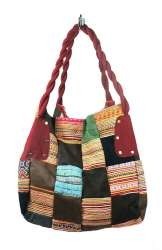 B-Fair Patchwork T&aacute;ska Nagy Piros (1 db)