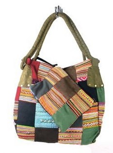 Cikksz&aacute;m: 97731B - B-FAIR PATCHWORK T&Aacute;SKA KICSI Z&Ouml;LD (1 db)
