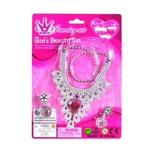 Bling Bling &eacute;kszer szett k&aacute;rty&aacute;n (12 db)