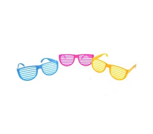 Gyerek Redőny&ouml;s Szem&uuml;veg Shutter Shades (24 db)